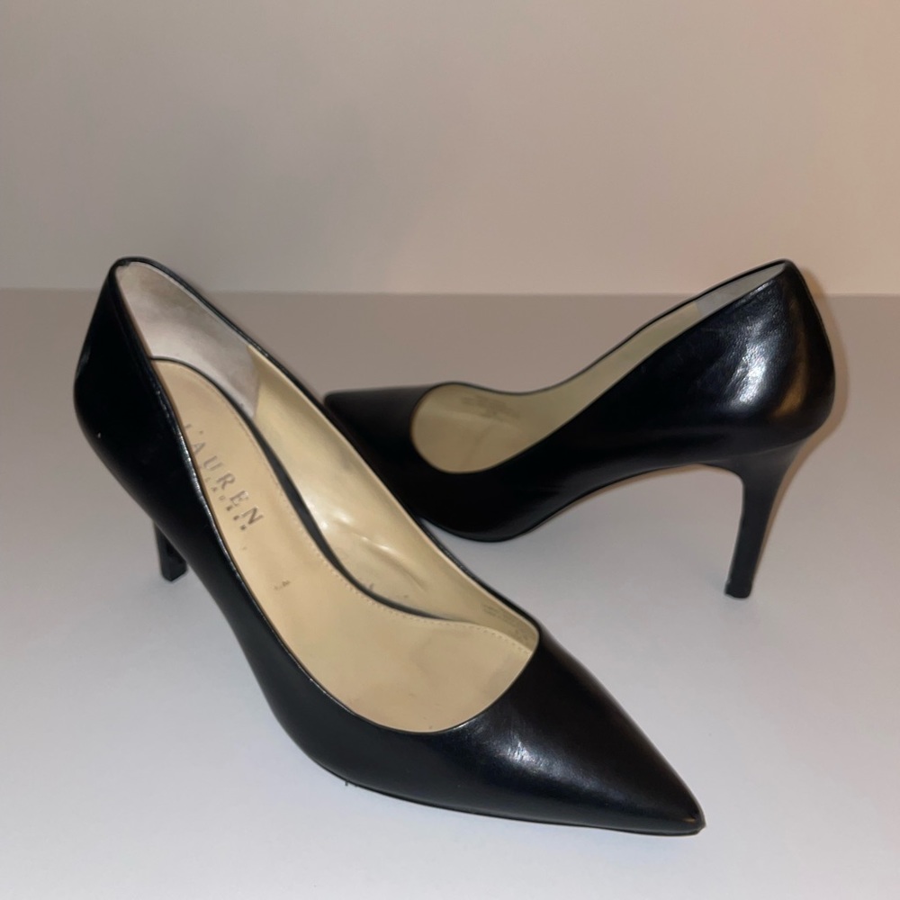 Ralph Lauren black pumps women’s size 8.5us